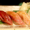まぐろ堂 粋 - 料理写真:生まぐろ3貫セット