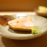 鮨 あらい - 鮟肝と奈良漬け