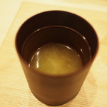 鮨 まるふく - 味噌汁