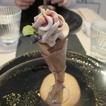 レストラン 間 - フォアグラのクレープ