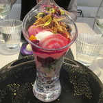 レストラン 間 - AIDAスペシャリテ　季節の野菜パフェ