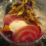 レストラン 間 - AIDAスペシャリテ　季節の野菜パフェ