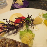 レストラン 間 - 山ウドと鰆のガトー　春の香り