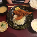Katsutoki - エビフライ定食