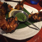 タンドールバル カマルプール - タンドーリジンガ  エビの甘さとスパイスがたまりません