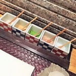 天麩羅 巽 - 5種類のお塩