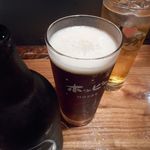 ヒラクヤレガーレ - 黒ホッピーと梅酒ソーダ割り