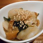 水蛸のたこわさ