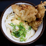 さか枝うどん - とり天ぶっかけ冷