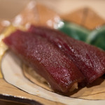 うを徳 - 2017.5 塩釜本鮪赤身ヅケ