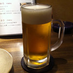 Noge Josui - 生ビール（中）（５００円）