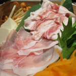 銀座 あまくさ 青山外苑 - マロン豚火鍋