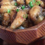 定食・パスタ かたぎりさん - 蒲焼き風に仕上がったトビウオ