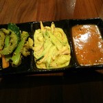 ダルバートダイニング - アチャール３種盛り合わせ