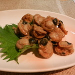 和乃家 - ホタテのしぐれ煮（2017年4月）