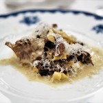 ペレグリーノ - 手打ちパスタ　タリアテッレ　トルコ産モリーユ茸のクリームソース