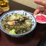 奥ながら - お酒の弱いKさん
      〆は鮭茶漬け