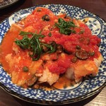 かはほり - 本日の魚料理「鱈の季節の野菜トマトソース」