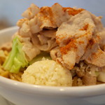 二代目 白神 - 美濃ヘルシーポークの三段バラ…800円