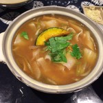 新田乃庄 寒山亭 - 新田乃庄名物おきりこみ醤油味