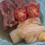 大衆酒場 文太 - 牛タン煮