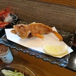 魚吟 - カサゴ唐揚げ