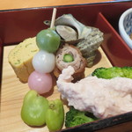 とうふとあなご料理 とうふや - 団子など