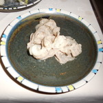 瀬里奈 - スープでしゃぶしゃぶした神戸牛の最優秀賞受賞牛のサーロインのしゃぶしゃぶ肉・その２です。