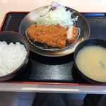 松のや - ロースかつ定食500円（税込）