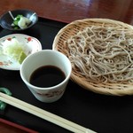 手打蕎麦あべちゅう - ざる（750円）