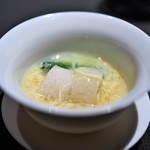 茶禅華 - イバラ蟹を衣笠茸に詰めて