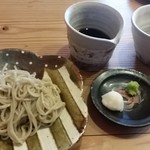 一東菴 - 三種食べ比べ  1600円