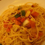 イル ポネンティーノ - フレッシュトマトのスパゲティポモドーロ