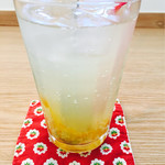 moricafe brunch&crepes - ゆずソーダ¥500(2017/5現在)
