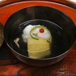 松川 - オコゼお賀茂茄子のお椀