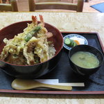 がんこ屋 - びっくり天丼 上(1380円)