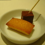 レストラン リューズ - 小菓子。