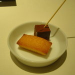 レストラン リューズ - 小菓子。