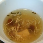 中国レストラン 雪園 - スープ