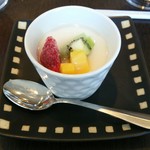 中国レストラン 雪園 - デザート    杏仁豆腐