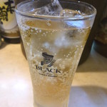 割烹くずし 徳多和良 - 【税込み価格】ハイボール（マルスウィスキー）324円