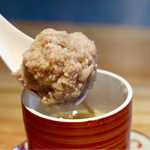 明道町中国菜 一星 - 豚肉とキャベツの肉団子が激うま