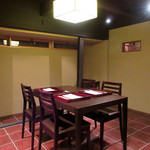 二条城ふる田 - テーブル席も(2017.4月下旬)