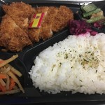 とんかつ 新宿さぼてん - ロースメンチ弁当 721円税込