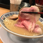 ラーメン而今 - ラーメン而今 阿倍野元町店(ラーメンじこん)(大阪府大阪市阿倍野区阿倍野元町)特製天然塩の極上あさりそば(細)