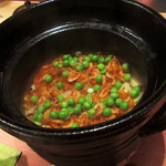 二条城ふる田 - 幸村鍋で炊いたご飯(2017.4月下旬)