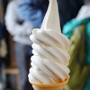 山中牧場 - 料理写真:牛乳ソフトクリーム（270円）