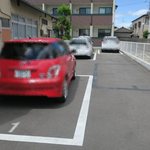 荒町商店中華そば ふじやま - 駐車場有ります　三台分