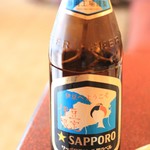 うなぎ 桜家 - 　ビールは静岡工場の特別仕様