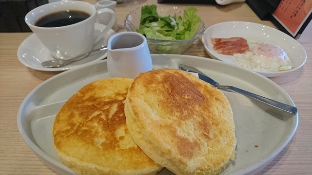 cafe a。u。n , モーニング
